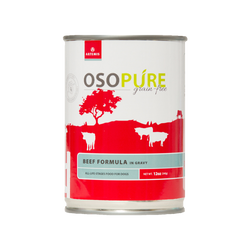 OSOPURE Grain Free Beef Formula Canned Dog Food