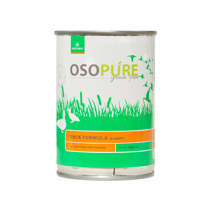 OSOPURE Grain Free Duck Formula Canned Dog Food