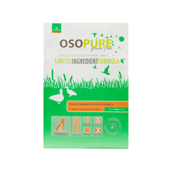 OSOPURE Grain Free Duck & Garbanzo Beans Dry Dog Food